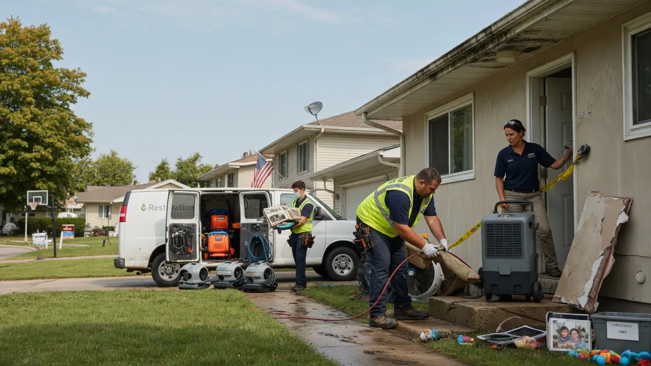 Water Damage Restoration in Sherrodsville, OH near me